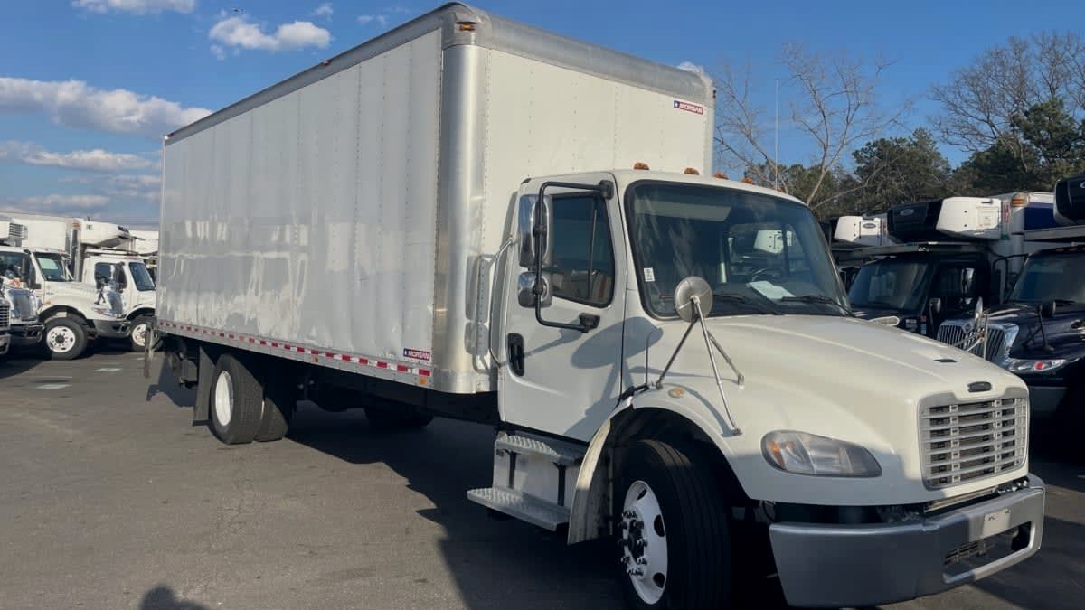 Sultan Freight Logistics box truck in the yard illustrating the English proficiency out-of-service rule 2026 and driver qualification in NJ and NY